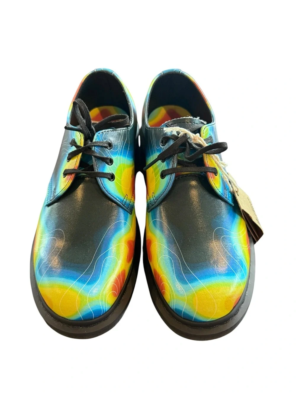 New! Dr. Martens Genix Nappa Leather Oxford Shoes Size 7 Women’s